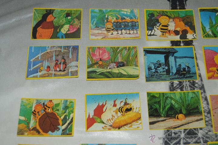 Coleccionismo cromos antiguos: lote de cromos de la aveja maya danone - Foto 2