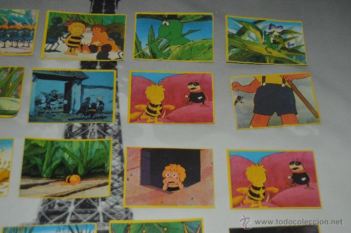 Coleccionismo cromos antiguos: lote de cromos de la aveja maya danone - Foto 3