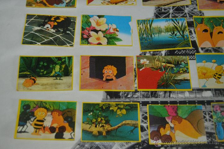 Coleccionismo cromos antiguos: lote de cromos de la aveja maya danone - Foto 4