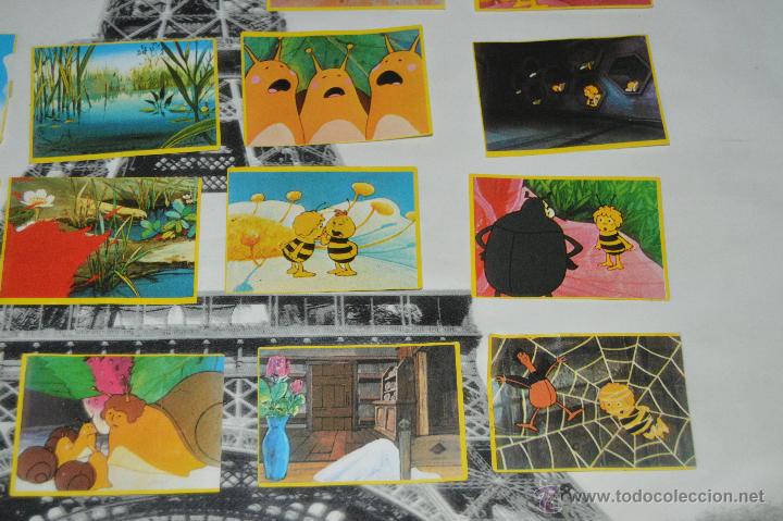Coleccionismo cromos antiguos: lote de cromos de la aveja maya danone - Foto 5