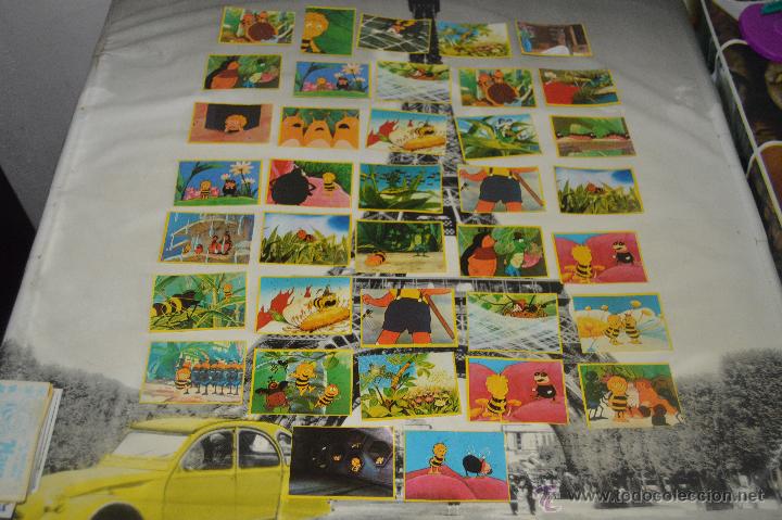 Coleccionismo cromos antiguos: lote de cromos de la aveja maya danone - Foto 1