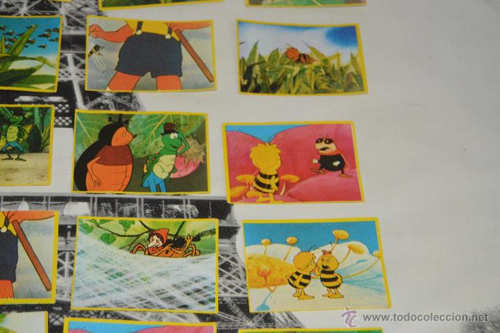 Coleccionismo cromos antiguos: lote de cromos de la aveja maya danone - Foto 3