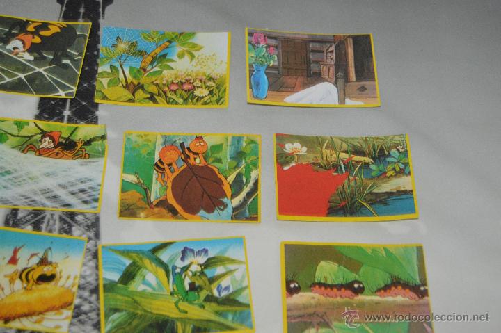 Coleccionismo cromos antiguos: lote de cromos de la aveja maya danone - Foto 4