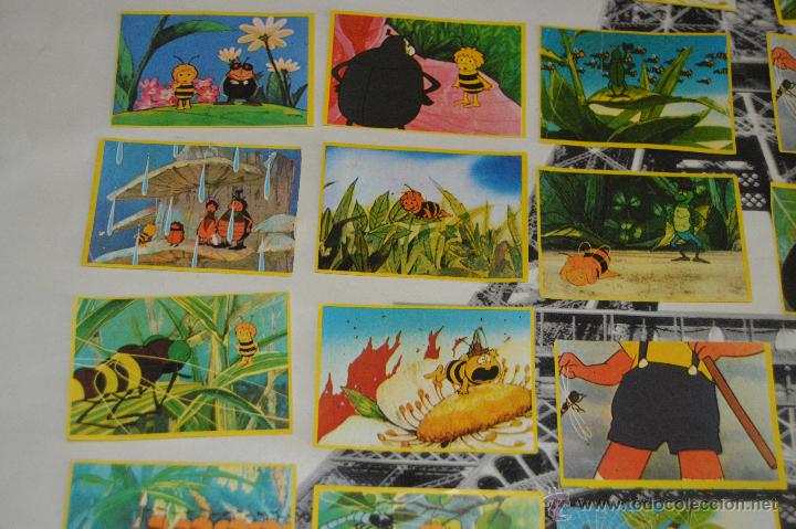 Coleccionismo cromos antiguos: lote de cromos de la aveja maya danone - Foto 5