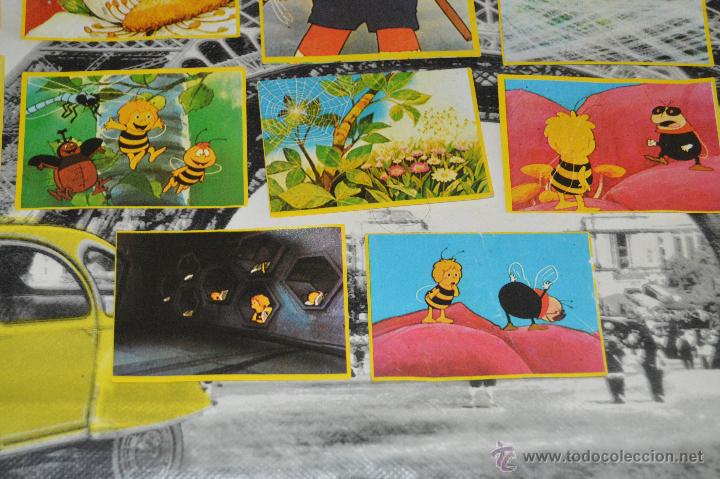Coleccionismo cromos antiguos: lote de cromos de la aveja maya danone - Foto 6