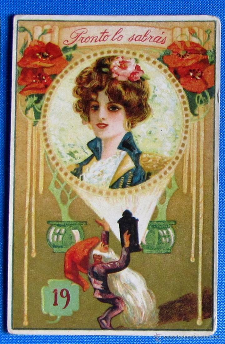 Coleccionismo Cromos antiguos: CROMO SUELTO. LENGUAJE DE LOS OJOS. N&ordm; 19. CHOCOLATE CHOCOLATES J. CAMPS.