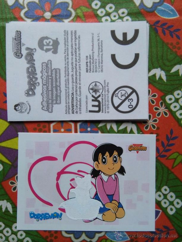 Coleccionismo cromos antiguos: DORAEMON GUSANITOS RISI - Foto 1