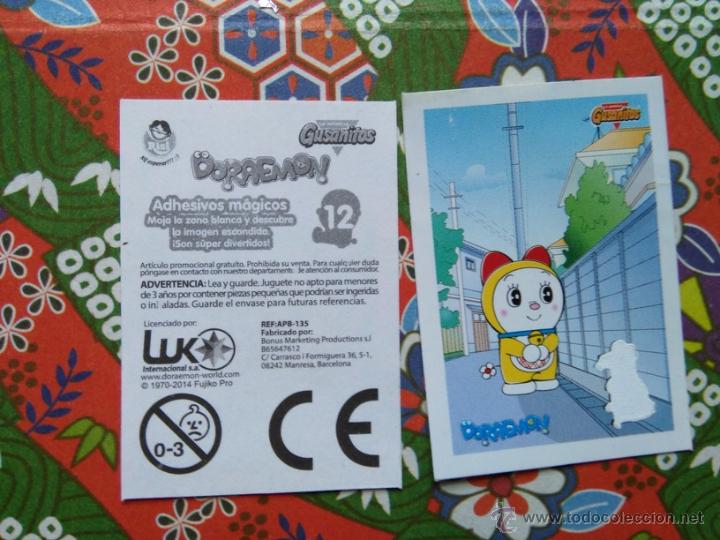 Coleccionismo cromos antiguos: DORAEMON GUSANITOS RISI - Foto 1