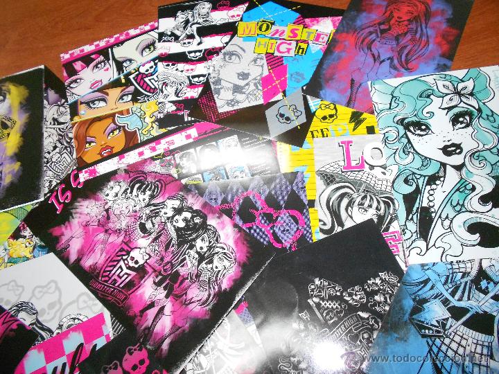 Coleccionismo cromos antiguos: LOTE DE 22 CROMO POSTAL DE MONSTER HIGH PANINI L1 - Foto 4