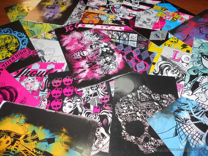 Coleccionismo cromos antiguos: LOTE DE 22 CROMO POSTAL DE MONSTER HIGH PANINI L1 - Foto 6