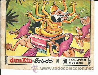 Coleccionismo cromos antiguos: DUNKIN - MORTADELO N&ordm; 50 - Foto 1