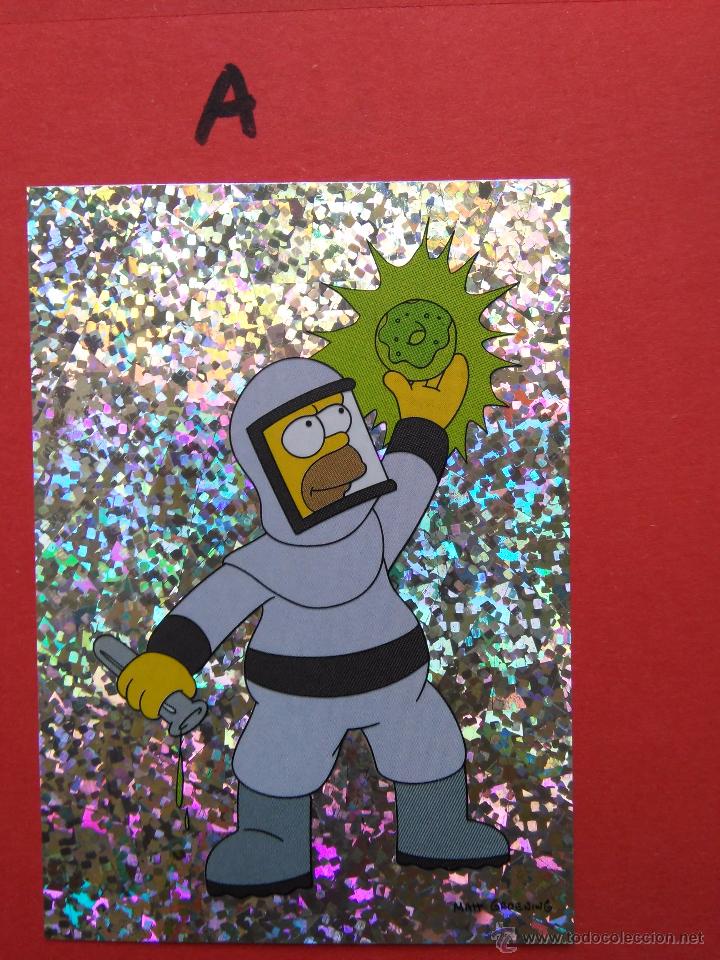 Coleccionismo cromos antiguos: THE SIMPSON PANINI CROMO ESPECIAL A - Foto 1