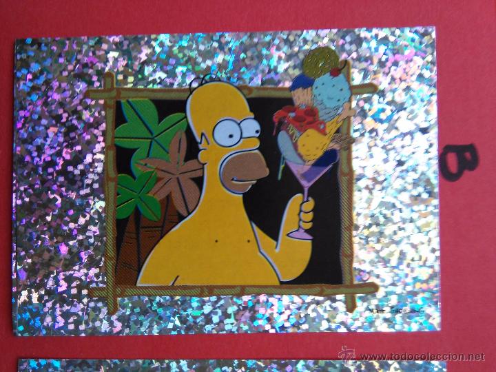 Coleccionismo cromos antiguos: THE SIMPSON PANINI CROMO ESPECIAL B - Foto 1