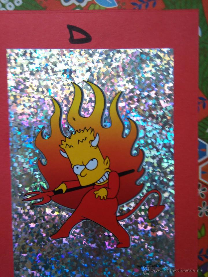 Coleccionismo cromos antiguos: THE SIMPSON PANINI CROMO ESPECIAL D - Foto 1