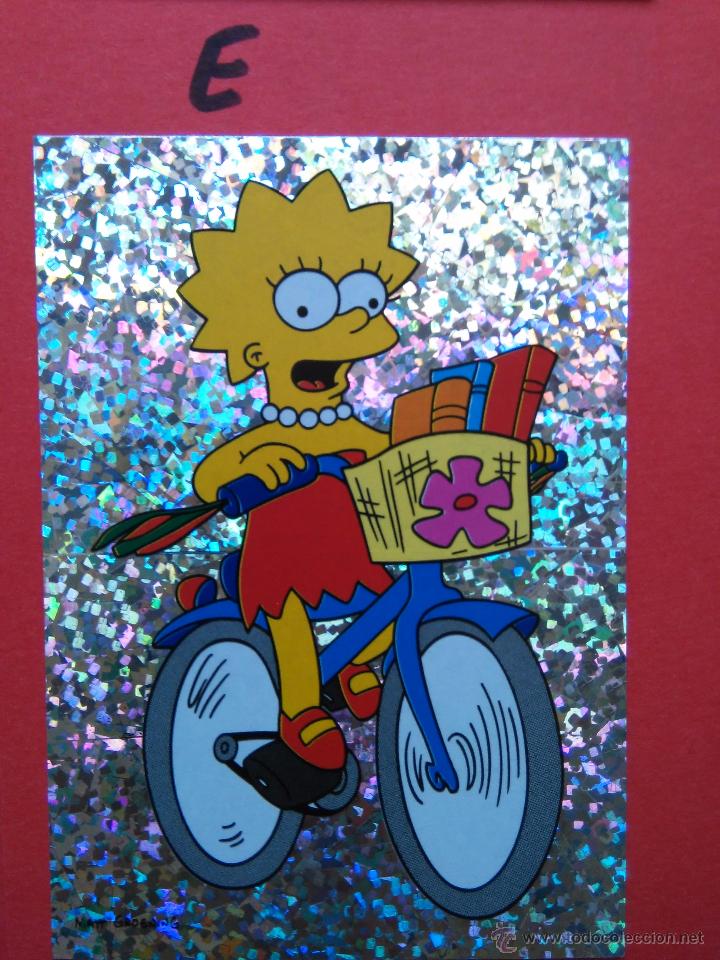 Coleccionismo cromos antiguos: THE SIMPSON PANINI CROMO ESPECIAL E - Foto 1