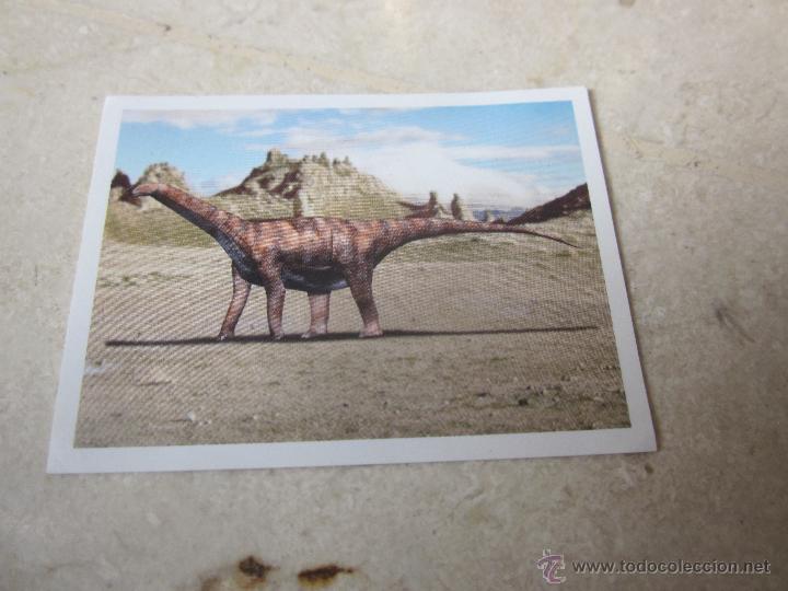 Coleccionismo cromos antiguos: CROMO DINOSAURIOS MARCA N&ordm; 87 CETIOSAURUS - Foto 1