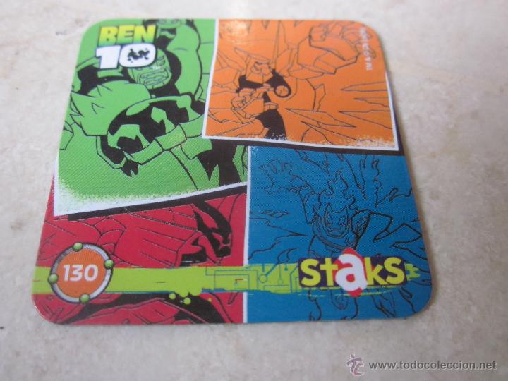 Coleccionismo cromos antiguos: STAKS BEN 10 N&ordm; 130 - Foto 1