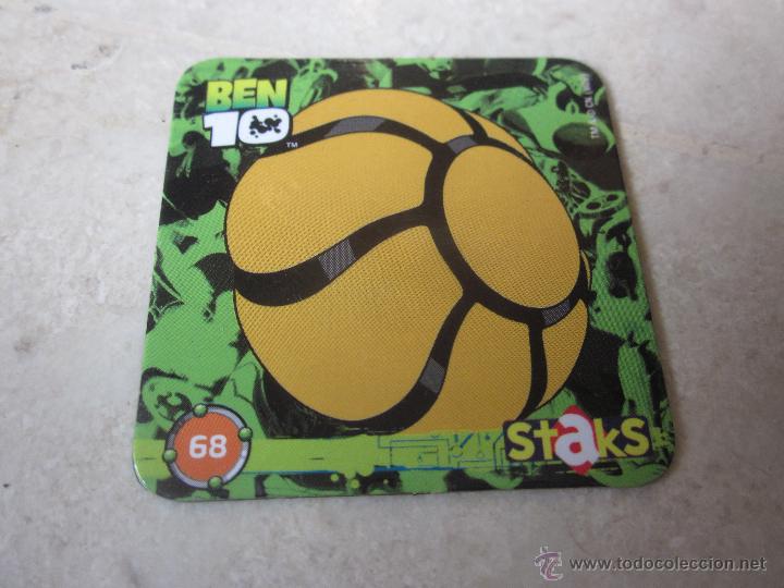 Coleccionismo cromos antiguos: STAKS BEN 10 N&ordm; 68 - Foto 1
