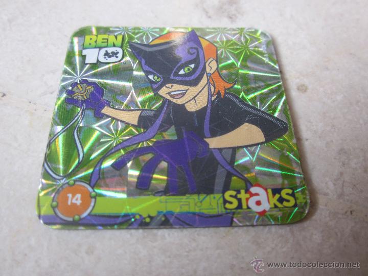 Coleccionismo cromos antiguos: STAKS BEN 10 N&ordm; 14 - Foto 1