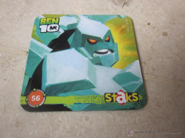 Coleccionismo cromos antiguos: STAKS BEN 10 N&ordm; 56 - Foto 1