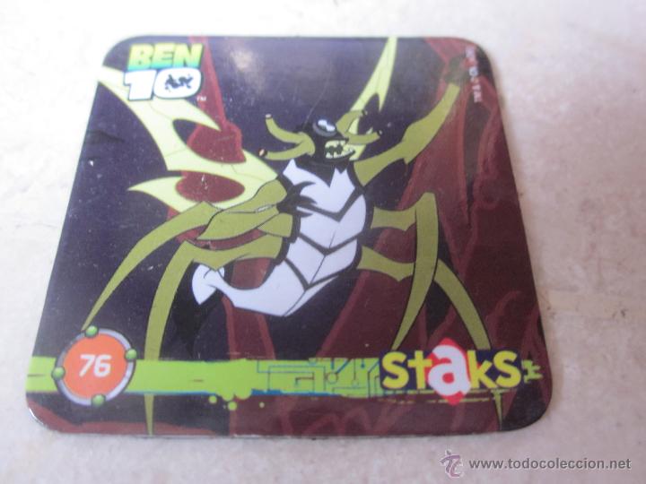 Coleccionismo cromos antiguos: STAKS BEN 10 N&ordm; 76 - Foto 1