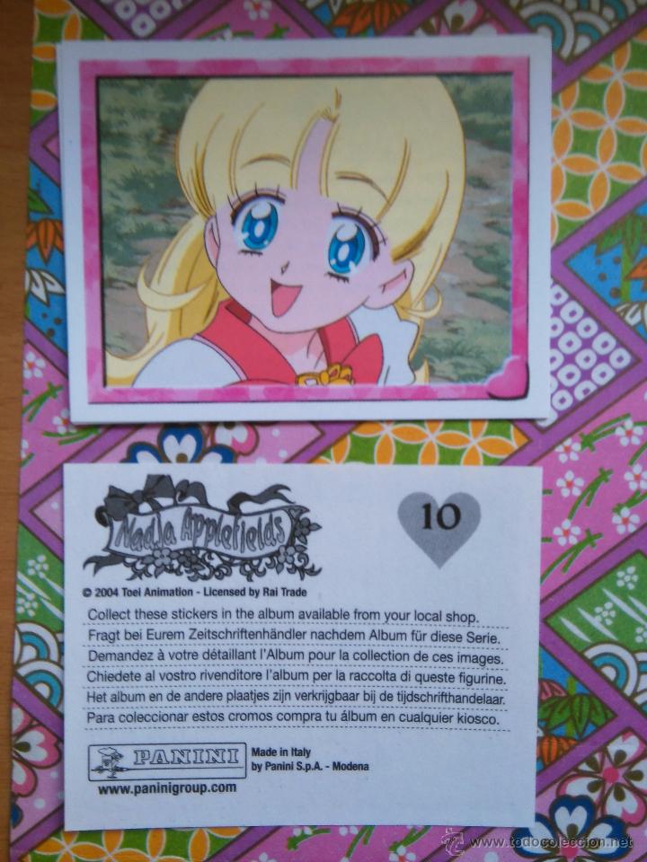 Coleccionismo cromos antiguos: ASHITA NO Nadja Applefields PANINI N 10 - Foto 1