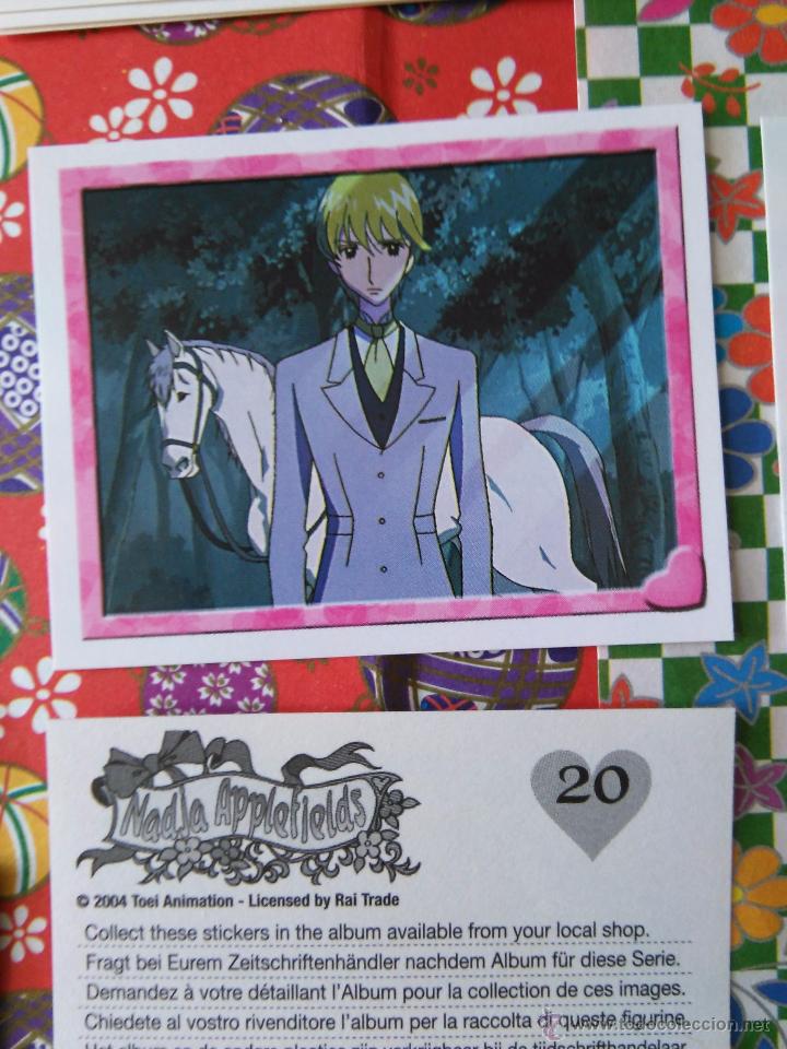 Coleccionismo cromos antiguos: ASHITA NO Nadja Applefields PANINI N 20 - Foto 1