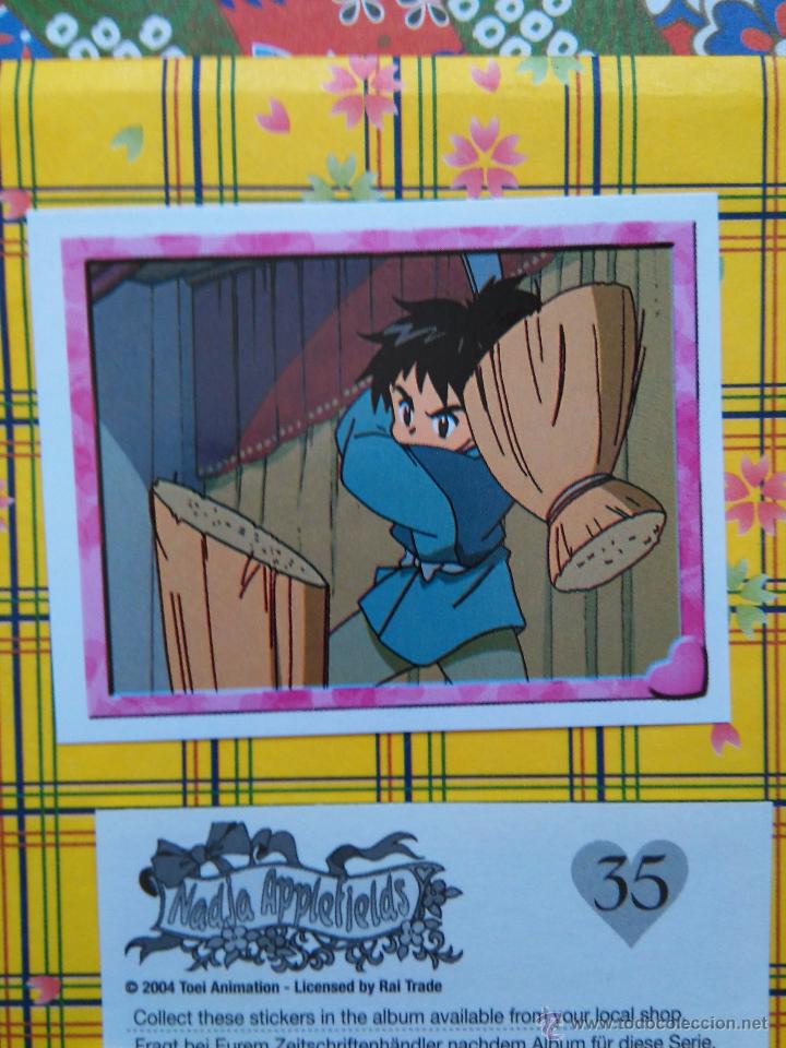 Coleccionismo cromos antiguos: ASHITA NO Nadja Applefields PANINI N 35 - Foto 1