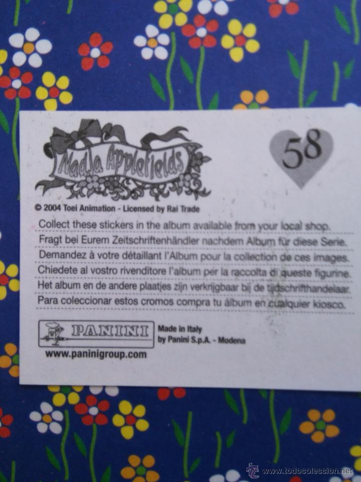 Coleccionismo cromos antiguos: ASHITA NO Nadja Applefields PANINI N 58 - Foto 2