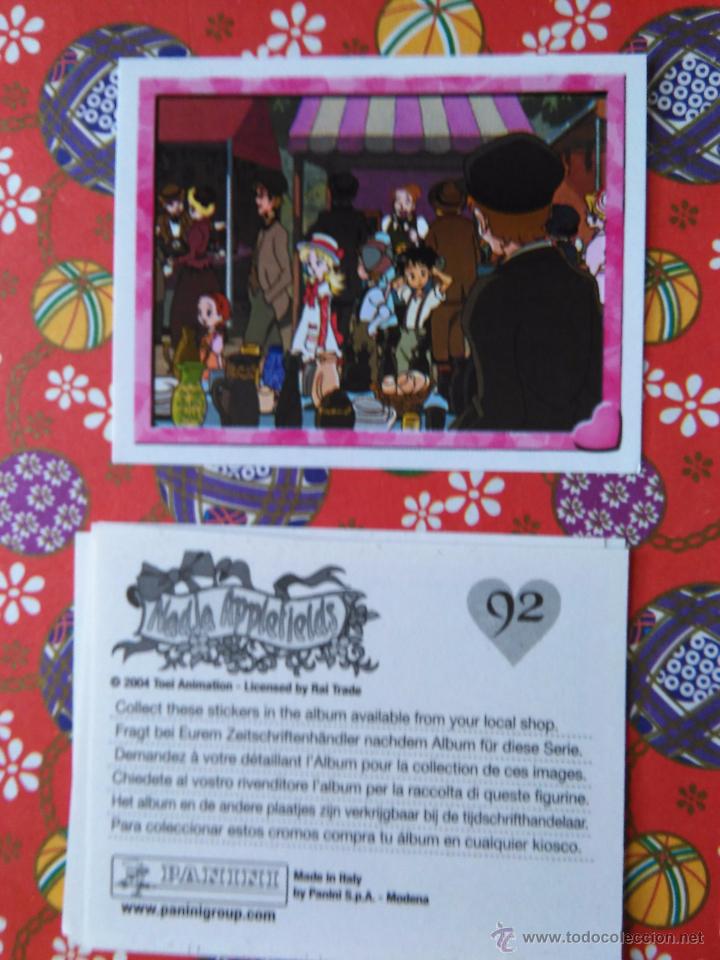 Coleccionismo cromos antiguos: ASHITA NO Nadja Applefields PANINI N 92 - Foto 1