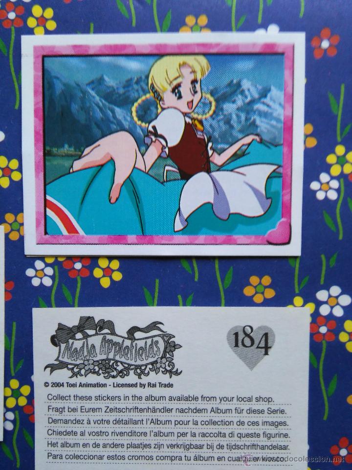 Coleccionismo cromos antiguos: ASHITA NO Nadja Applefields PANINI N 184 - Foto 1
