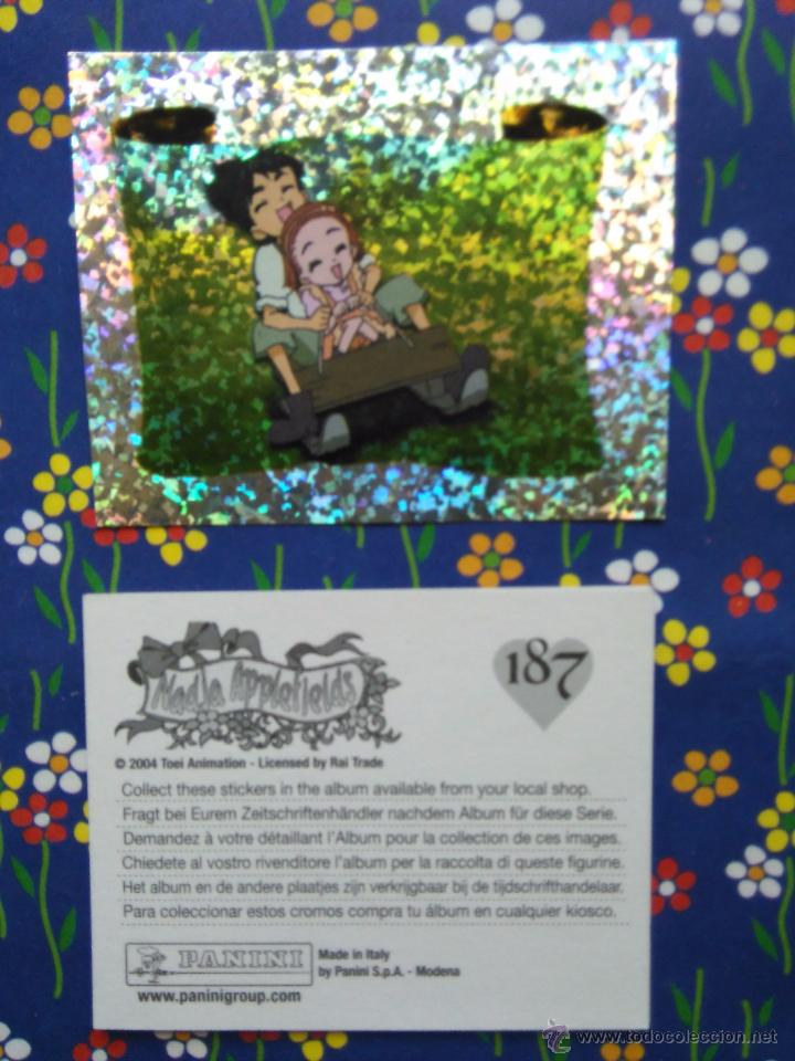 Coleccionismo cromos antiguos: ASHITA NO Nadja Applefields PANINI N 187 - Foto 1