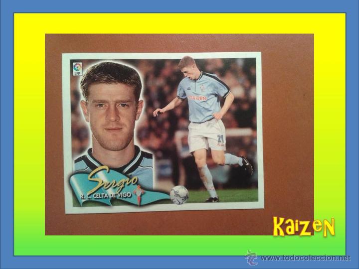 Coleccionismo cromos antiguos: SERGIO. CELTA. NUEVO SIN PEGAR. EDICIONES ESTE 2000/01. 00/01 - Foto 1