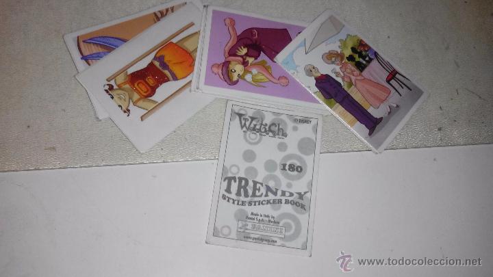 Sammeln alte Sammelbilder: WITCH - trendy - style sticker book - panini - lote 32 cromos distintos