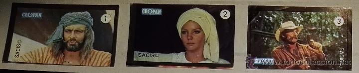 Coleccionismo cromos antiguos: 7 Cromos de CROPAN SANDOKAN - Foto 2