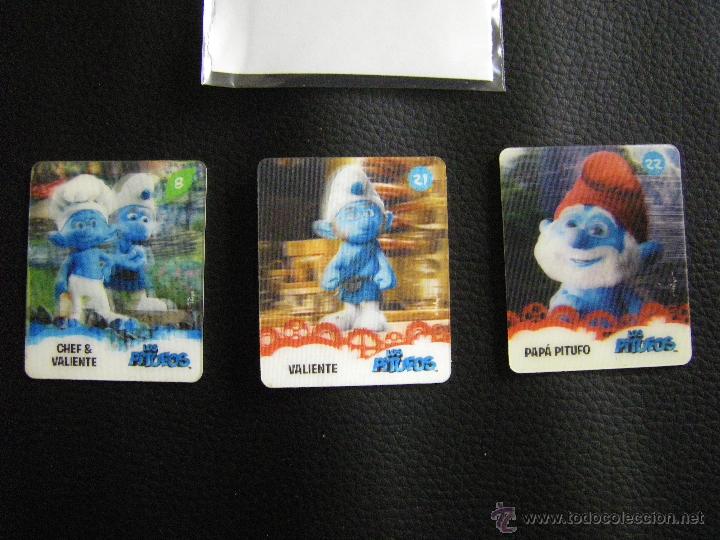 Coleccionismo cromos antiguos: Cromos de Los Pitufos Peyo 2011 - Foto 1
