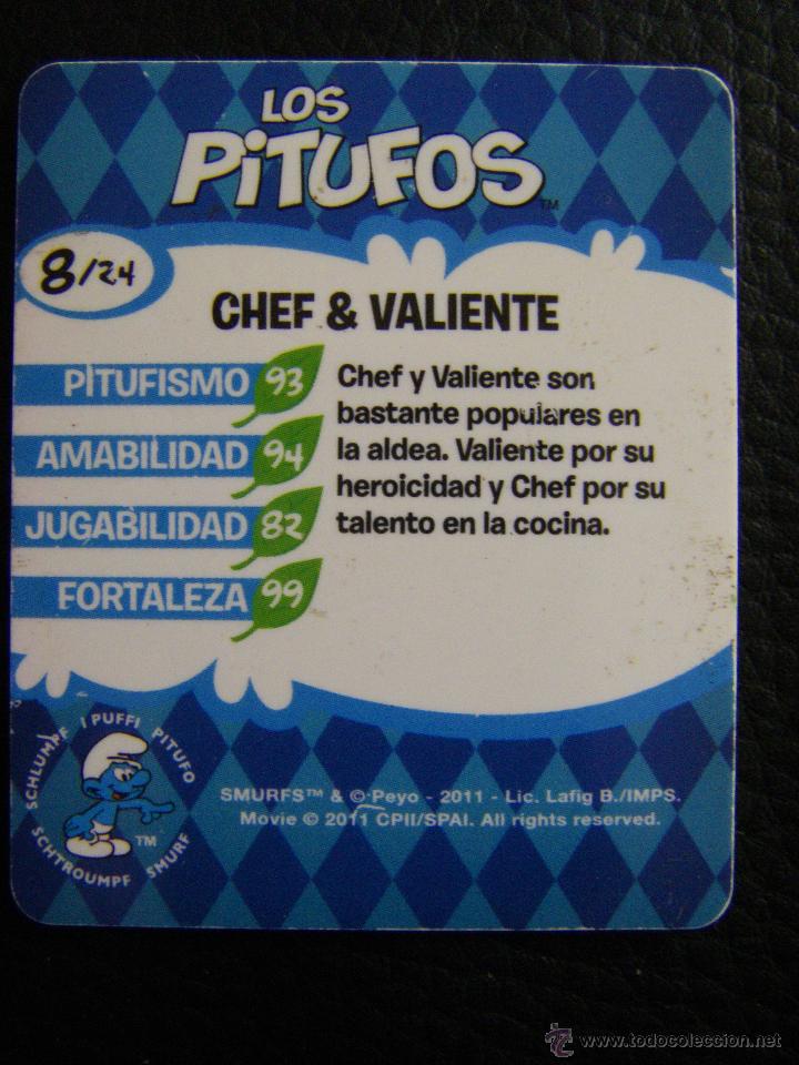 Coleccionismo cromos antiguos: Cromos de Los Pitufos Peyo 2011 - Foto 2