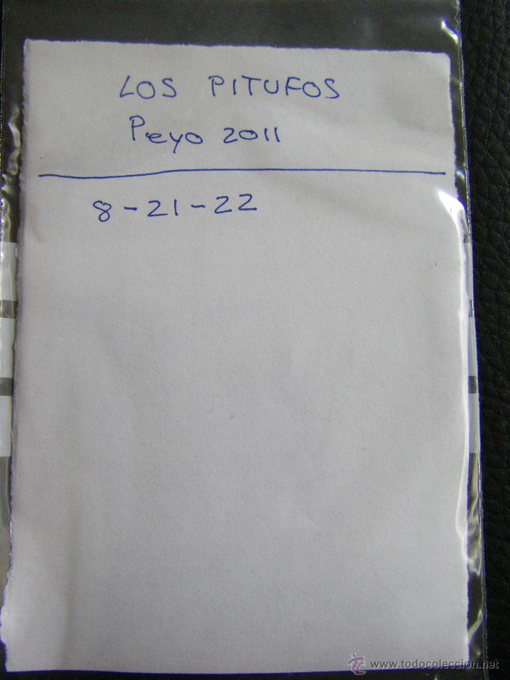 Coleccionismo cromos antiguos: Cromos de Los Pitufos Peyo 2011 - Foto 3