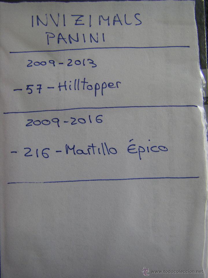 Coleccionismo cromos antiguos: Invizimals. Hilltopper y Martillo &eacute;pico - Foto 3