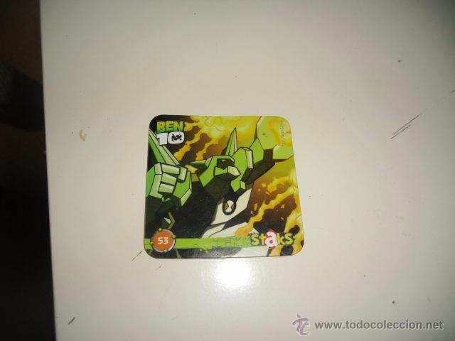 Coleccionismo cromos antiguos: IMAN STAKS BEN10 BEN 10 N&ordm; 53 - Foto 1