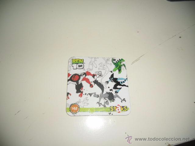 Coleccionismo cromos antiguos: IMAN STAKS BEN10 BEN 10 N&ordm; 142 - Foto 1