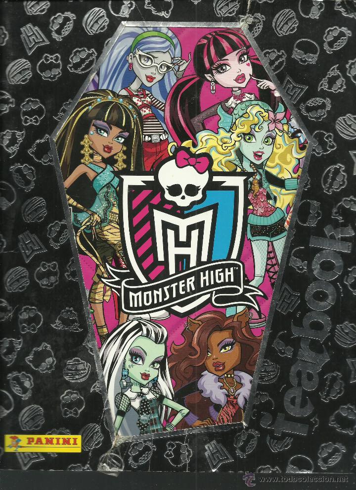 Coleccionismo cromos antiguos: ALBUM CON 150 CROMOS DE MONSTER HIGH