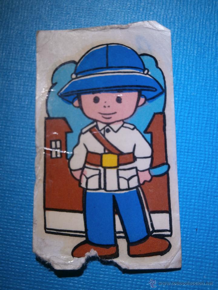 Sammeln alte Sammelbilder: Cromo - Chocolates Las Calatravas - Antiguas calcamonias Adhesivos A&ntilde;os 60 -