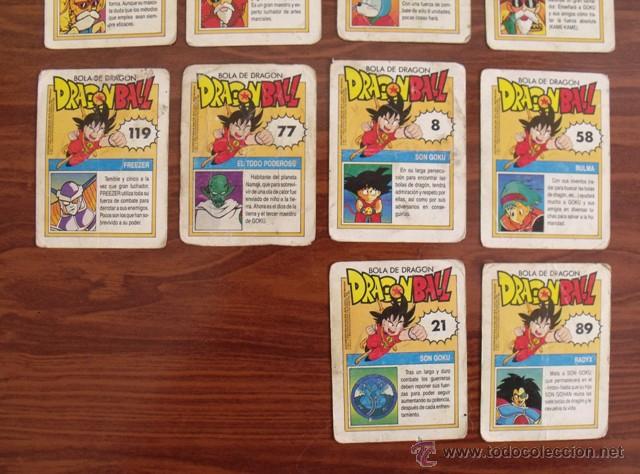 Coleccionismo cromos antiguos: Lote 14 Cromos Dragon Ball - Ediciones Este (1989) - Foto 6