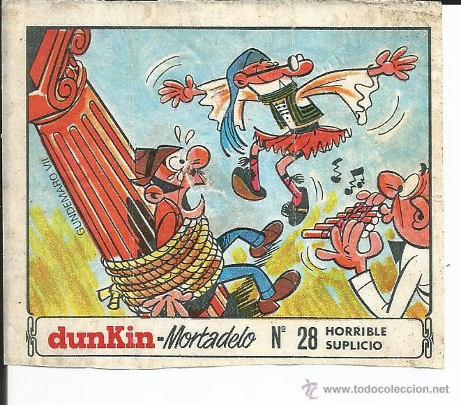Coleccionismo cromos antiguos: DUNKIN - MORTADELO N&ordm; 28 - Foto 1