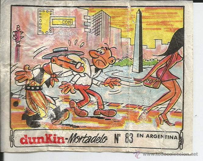 Coleccionismo cromos antiguos: DUNKIN - MORTADELO N&ordm; 83 - Foto 1