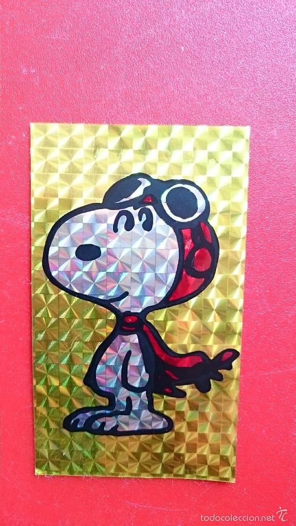 Coleccionismo cromos antiguos: Pegatina Snoopy a&ntilde;os 80 - Foto 1