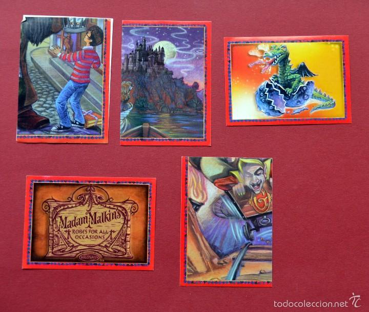 Coleccionismo cromos antiguos: LOTE DE 5 CROMOS DE HARRY POTTER DE PANINI - Foto 1