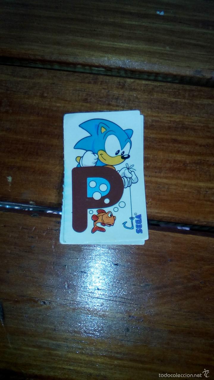 Coleccionismo Cromos antiguos: cromo punto SEGA