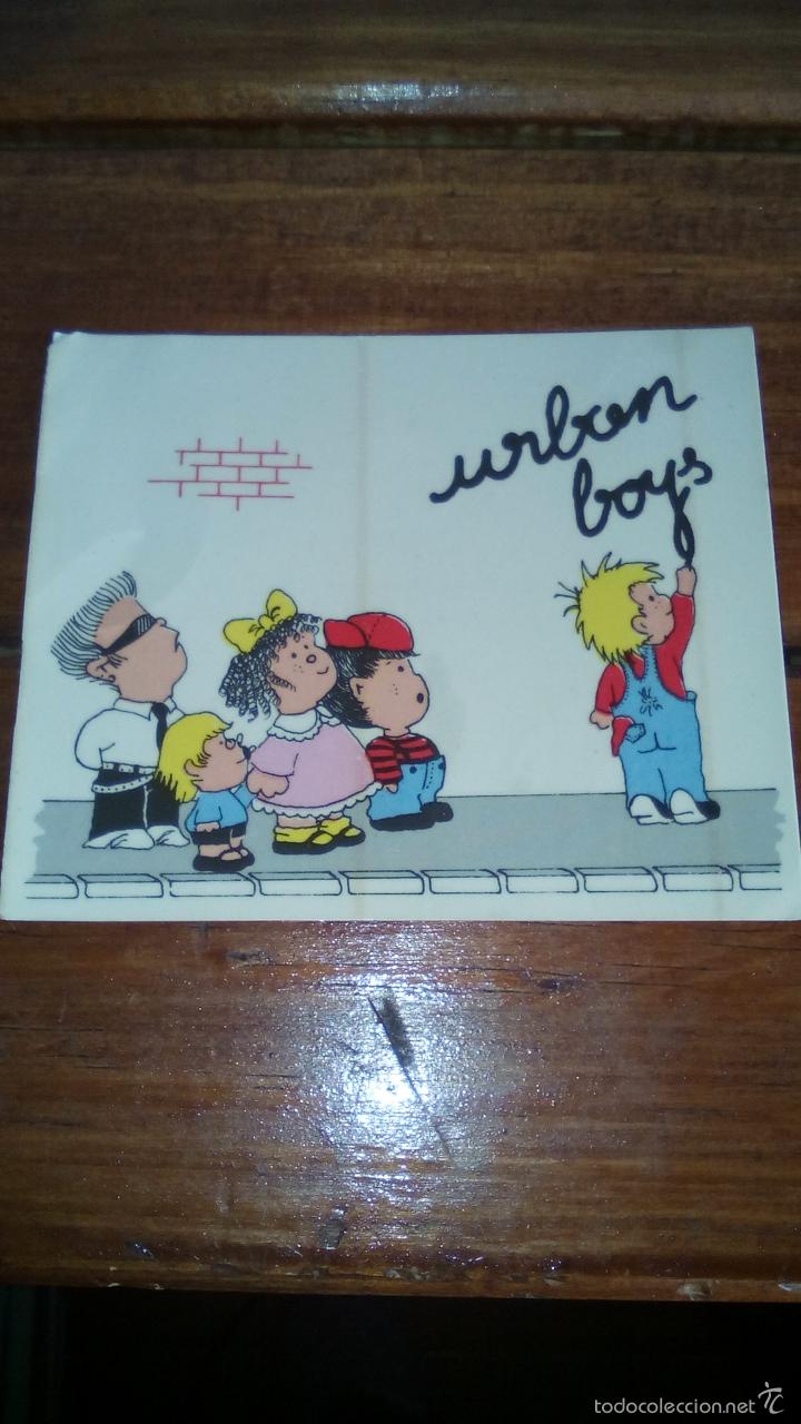 Sammeln alte Sammelbilder: pegatina promocional URBAN BOYS